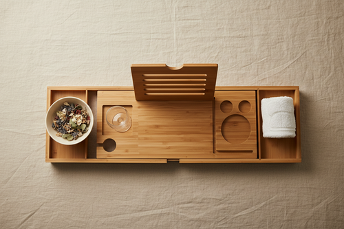 Céleste — Neutraal Beige Flat Lay