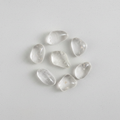 Clear quartz tumbled stone